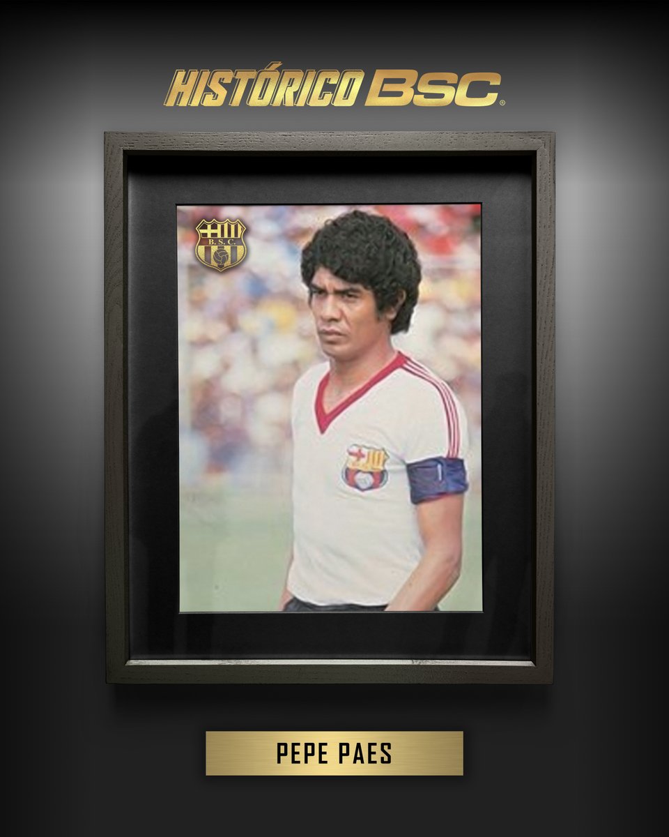 BarcelonaSC's tweet photo. Nacido en São Paulo 🇧🇷, Tricampeón y "Eterno Capitán" del Ídolo ⭐️⭐️⭐️ ¡Feliz cumpleaños Pepe Paes! 🎂7⃣5⃣
#GloriasBSC 💛🖤 https://t.co/sAyUP1Y56O