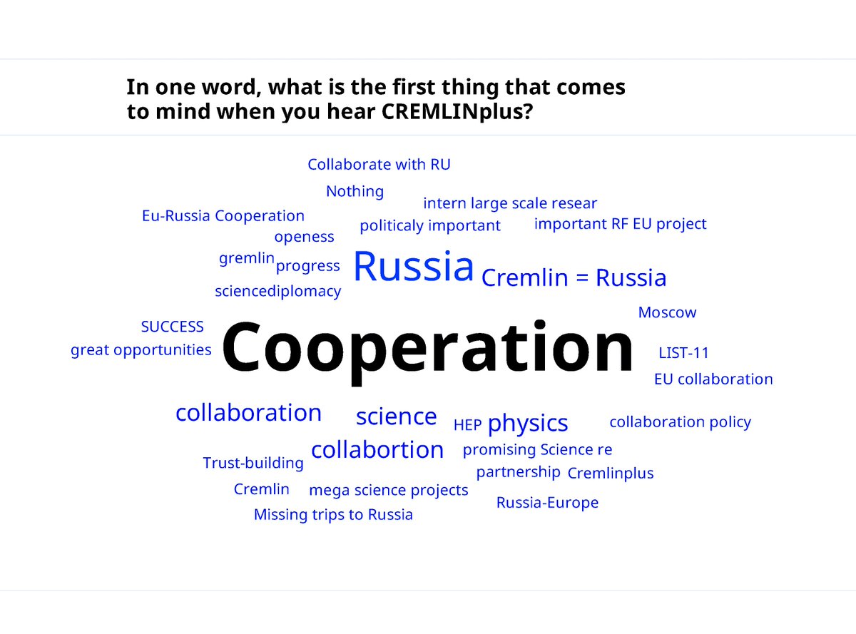 Many thanks to all speakers, chairs and moderators, guests, and participants for your contributions to the #CREMLINplus Annual Meeting and for making it a success!