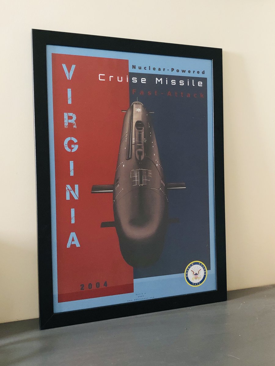 The USS Virginia, the most modern SSN submarine of the US Navy 

800tonnes.com/en/usa/130-97-…

#submarine #SSN #virginiaclass #usnavy #poster #silentservice #nuclearsubmarine #navgeek #800tonnes #fastattack #hunterkiller