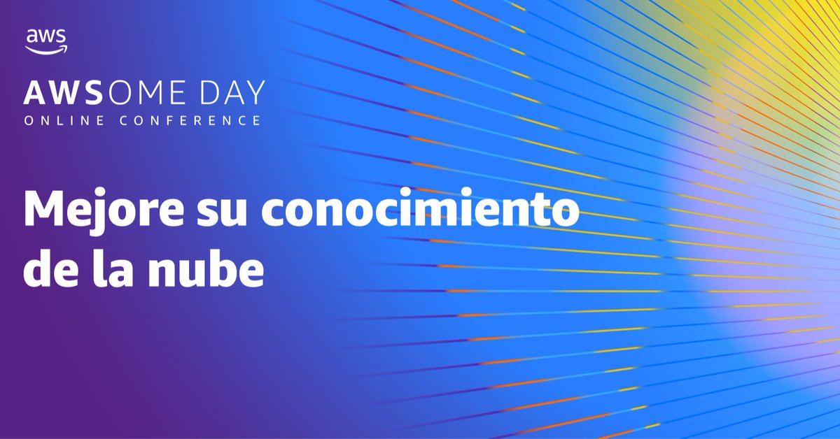 JuanPaRincon's tweet photo. ¿Es usted un desarrollador o profesional de TI? Únase con nosotros en #AWSomeDay y descubra cómo AWS puede ayudarlo a mejorar su conocimiento de la nube ☁️ Participe gratuitamente: https://t.co/m0BOZ6V8Cq https://t.co/aDzYrLKYL4