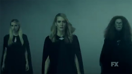 fredrayem's tweet photo. Quand t'apprend que @BdLameF est une sorcière dans #AHS8 https://t.co/XlgOYrADdq