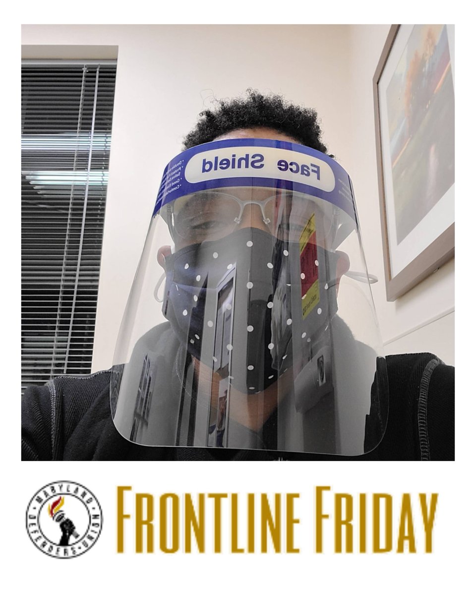 MDDefenderUnion's tweet photo. "As a forensic social worker, I help others see the humanity in those who society has tried to throw away." - MDU Member Ray Smith (Baltimore City, 4 years). #morethantheworstthing #dignityandworth #socialjustice #service #relationships #socialworkvalues #frontlinefriday https://t.co/N5jSCVfEKw