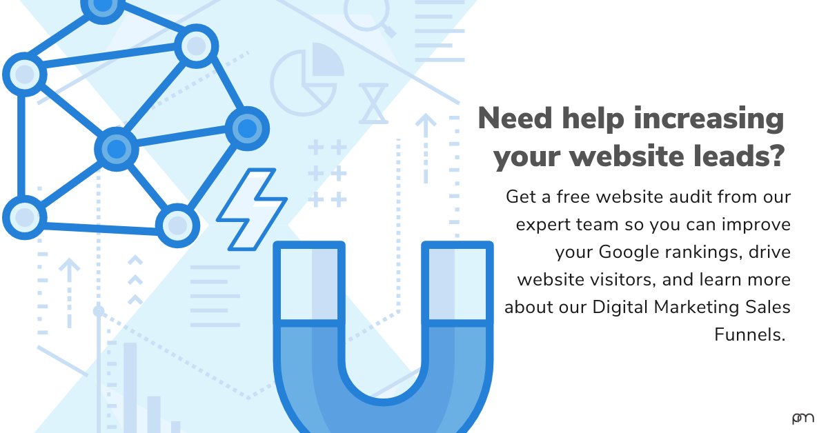 Need help increasing your website leads? Get a free website audit from our expert team so you can improve your Google rankings, drive website visitors, and learn more about our Digital Marketing Sales Funnels.

Free Audit : bit.ly/3fkAkMO 

#digitalmarketing #webdesign