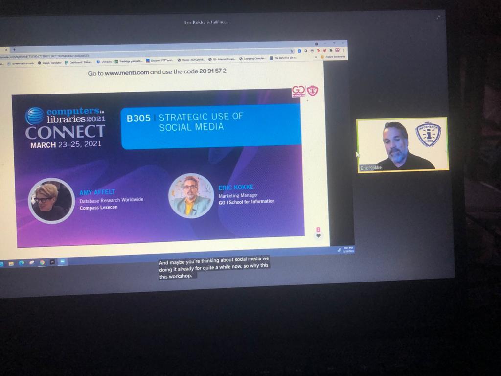 GOSchoolforInf1's tweet photo. Looking back at a great #CILConnect 2021 conference last week!

After 'hanging out' in our virtual booth for 3 days, we finished the conference with our workshop op 'Strategic Use of Social Media!'

#CILDC https://t.co/CJcprOJ9V5