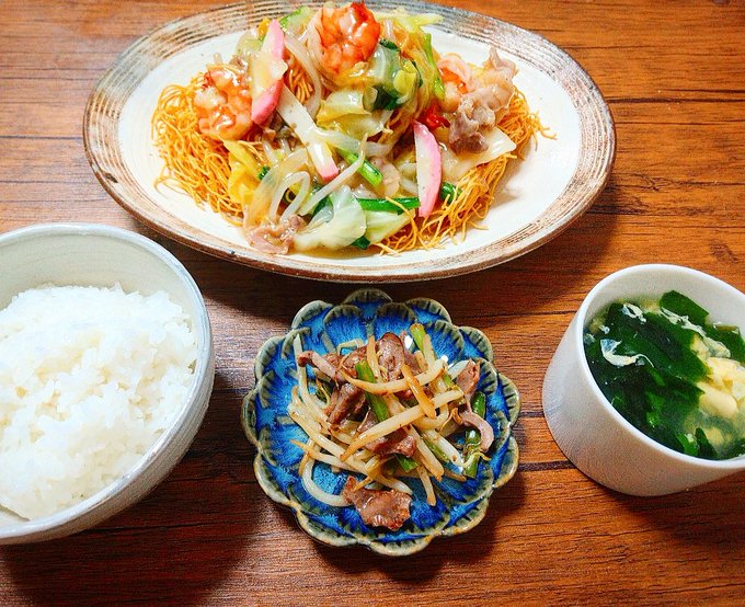 皿うどんのtwitterイラスト検索結果