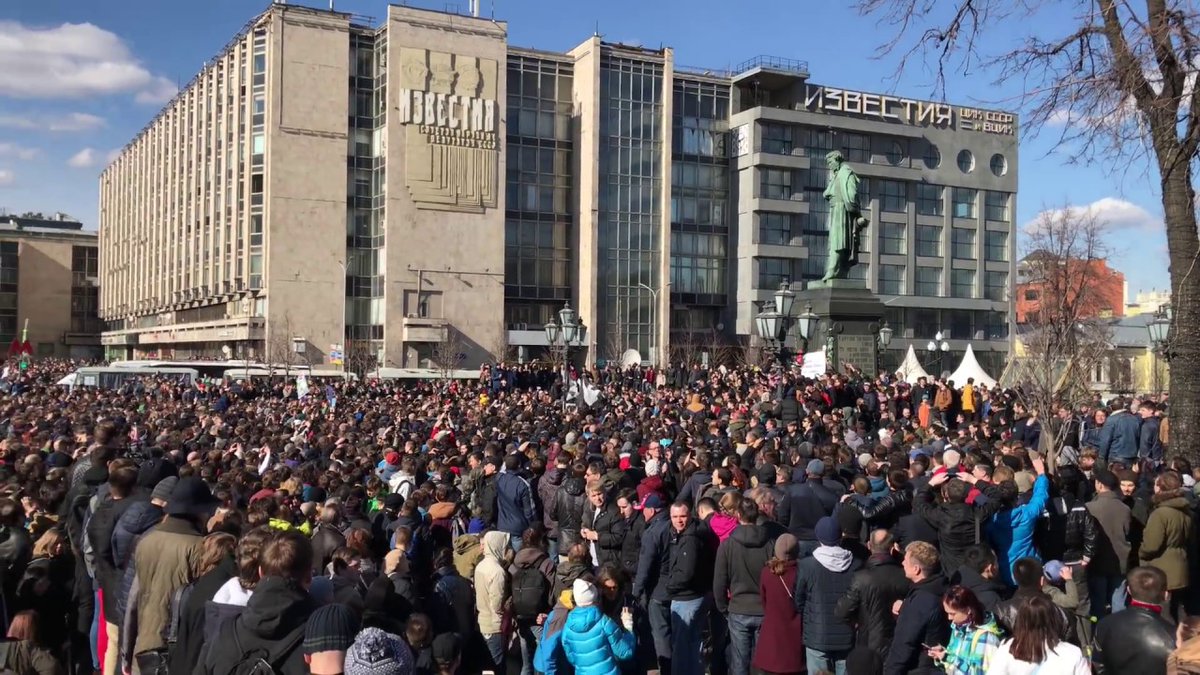 Митинги прошедшие в городах