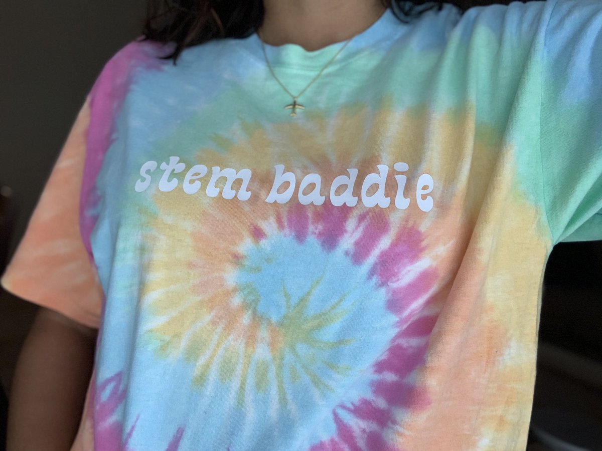 lastemgirl's tweet photo. ✨ TIE DYE IS IN!! ✨
Check out our NEW customizable TIE DYE shirts! 🎨🌈✍️
SALE ENDS 03/31/21 !  #WomenInSTEM #stembaddie #staypositive #tiedye #STEM #etsy #steminist #retrostyle #smallbusiness 
🔗: https://t.co/4u4QWCW0sC https://t.co/JBFlVi4eVq