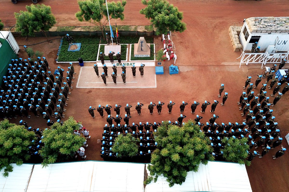 Gyllensporre's tweet photo. Happy National Day to our #Bangladeshi peacekeepers! Since 2013, #Bangladesh has deployed men and women to serve peace in #Mali constituting a valuable asset for #MINUSMA. With their devotion and commitment, they reflect great merit on their country. https://t.co/WvPCXc56UT
