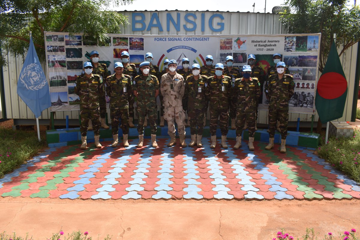 Gyllensporre's tweet photo. Happy National Day to our #Bangladeshi peacekeepers! Since 2013, #Bangladesh has deployed men and women to serve peace in #Mali constituting a valuable asset for #MINUSMA. With their devotion and commitment, they reflect great merit on their country. https://t.co/WvPCXc56UT