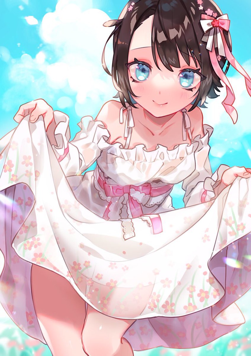 大空スバル 「#みんなの初めて描いたホロメンと直近で描いたホロメンがみたい
しゅば! 」|さく之輔のイラスト