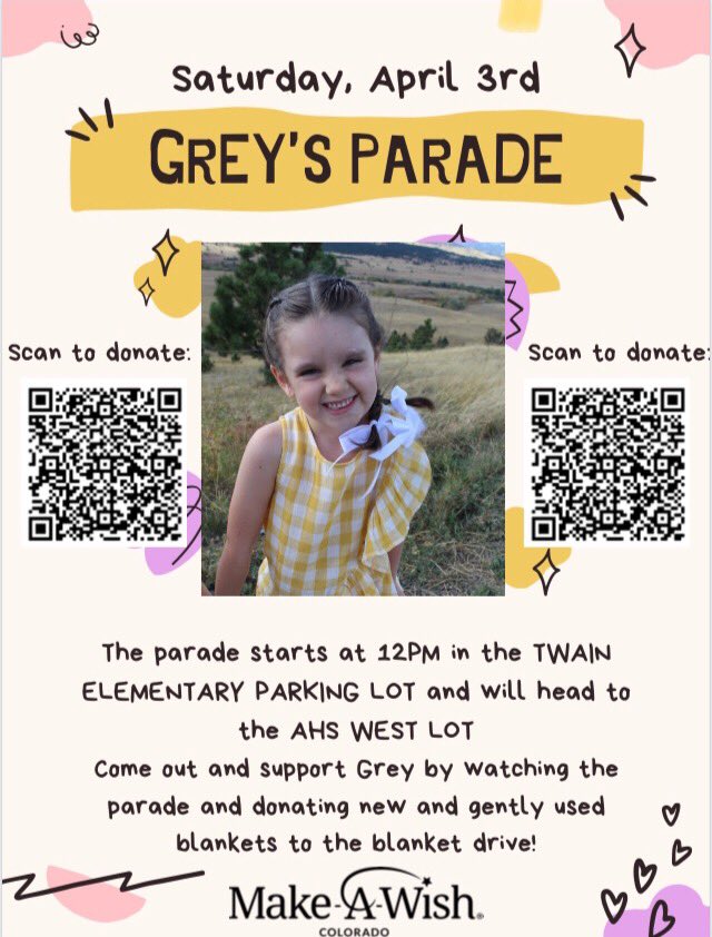 ahswarriors's tweet photo. Warriors! 10 days until Warrior Week kicks off with Grey’s Parade! #GreysWish2021 https://t.co/ULgjBEDSdq