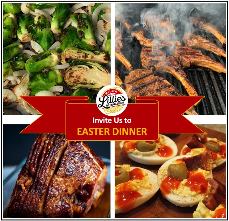 We’ve got the ultimate host gift for this year’s Easter Dinner. Get 15% off all our gift boxes and bring home the flava! Use this link amzn.to/2G2c6nS and coupon code (LOCEAST2021) 
when ordering. Use this link for recipe ideas: lilliesofcharleston.com/recipes #grilling #spices