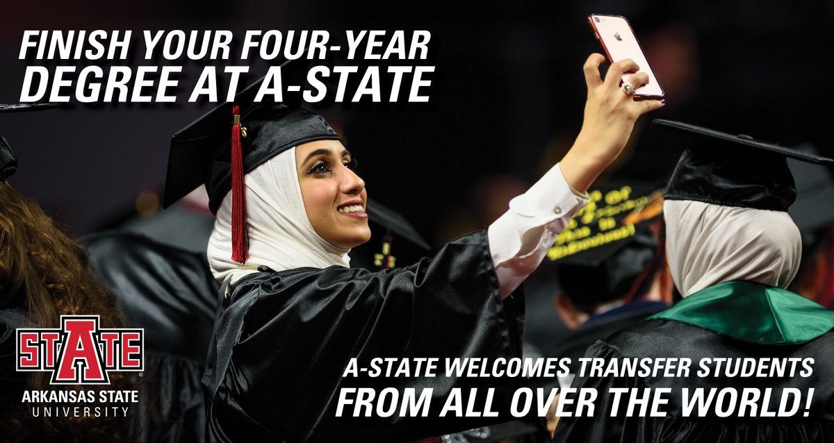 Looking to transfer to A-State? You might be eligible to receive UG Transfer Scholarship of $3,000 per academic year at A-State! Contact us for more information at international@astate.edu