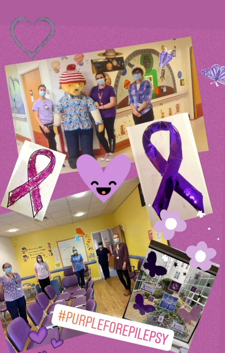 PlayTeamRHH's tweet photo. Today in children's services, we have dressed in purple and have been doing purple crafts with the children, to show our support for Epilepsy Awareness Day💜💜 #EpilepsyAwarenessDay #PurpleDay 💜💜 @teampaeds @DudleyGroupNHS https://t.co/nKihzfrMAh