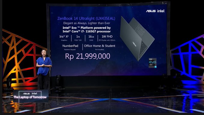 Nih harganya keluarga ZenBook 14 Ultralight (UX435EAL) #ZenBookDuo14