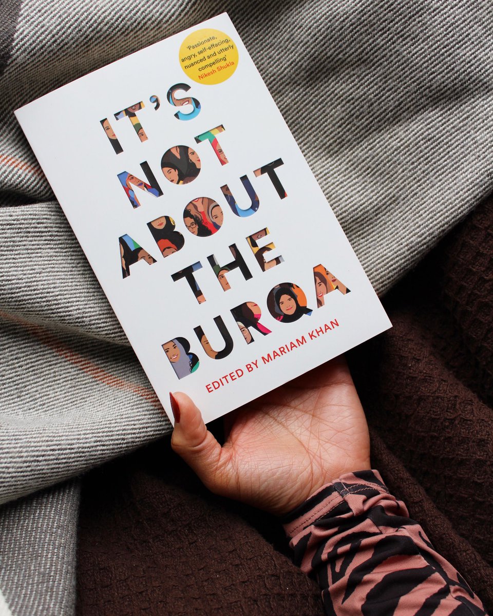 _OurBooks's tweet photo. Our #nonfictionfriday bookseller recommendation is this number edited by Miriam Khan 👇🏾👇🏾 an anthology of essays by seventeen Muslim women from different backgrounds, speaking frankly and candidly about sexuality, race, Islamaphobia, gender, and much more https://t.co/MfjWO2WEar