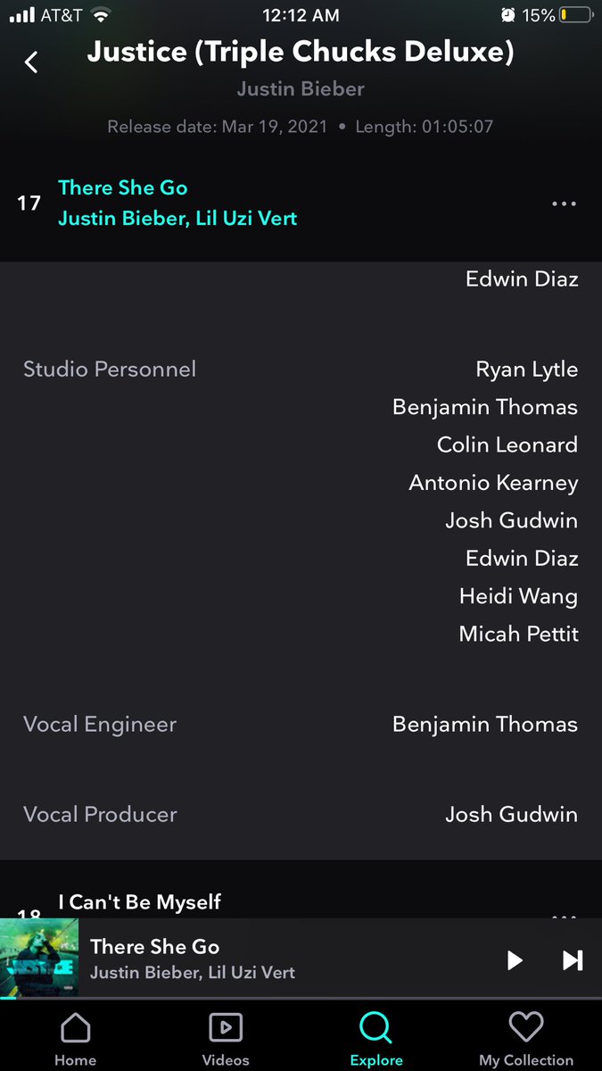 benfthomasmusic's tweet photo. New @justinbieber and @LILUZIVERT ‘There She ago’
@LILUZIVERT recorded by me
#blessed #respecttheengineer https://t.co/hrAsylskMc