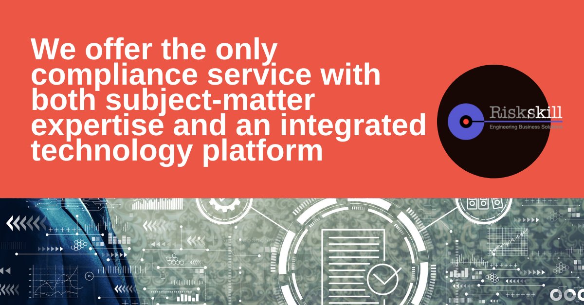 Integrated technology

Visit: riskskill.com/compliance-mon…

#Compliance #ComplianceManagement #ComplianceMonitoring #SubjectMatterExpertise #BusinessSolutions #RiskReview #RiskConsulting 

IN BOX

We offer compliance service with subject-matter expertise &amp; an integrated tech platform