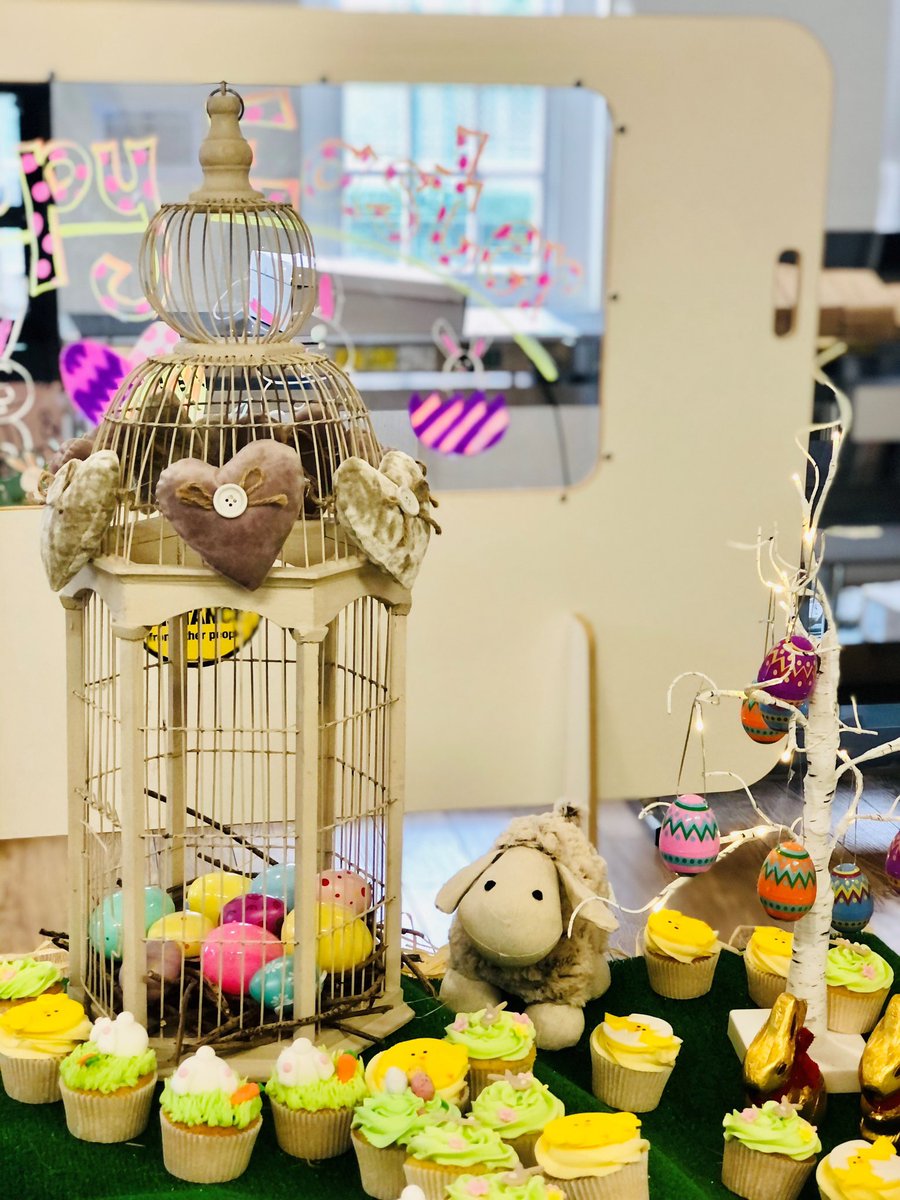 STAHS's tweet photo. Happy Easter and a big thank you to all STAHS staff who have put in a monumental effort this term. An eggcellent display from @STAHSCatering as always! https://t.co/LsnEodF794