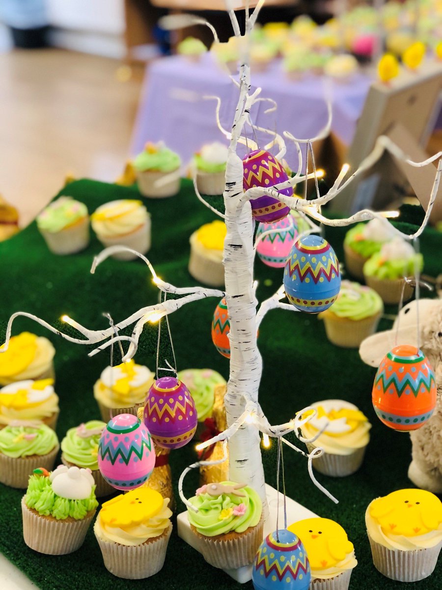 STAHS's tweet photo. Happy Easter and a big thank you to all STAHS staff who have put in a monumental effort this term. An eggcellent display from @STAHSCatering as always! https://t.co/LsnEodF794