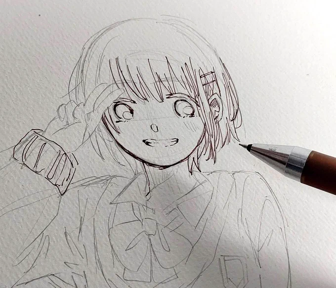 にー
#絵描きさんと繋がりたい 