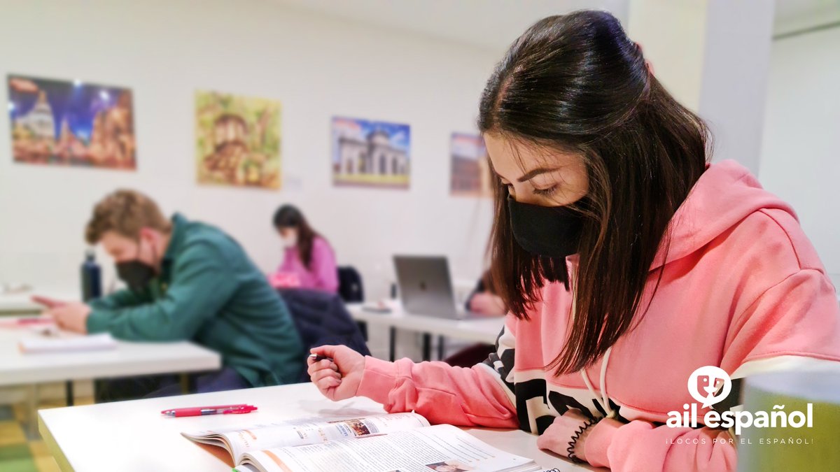 AILMadrid's tweet photo. ¿Conoces cuál es tu nivel de español actual?
¡Atrévete a tomar el test de nivel que hacen nuestros estudiantes antes de comenzar su curso de español!
https://t.co/pjGpO05JmR
#leveltest #spanishlevel #spanishleveltest #learnspanish #spanishtest #testdenivel #aprenderespañol https://t.co/4xSTJtdyXk