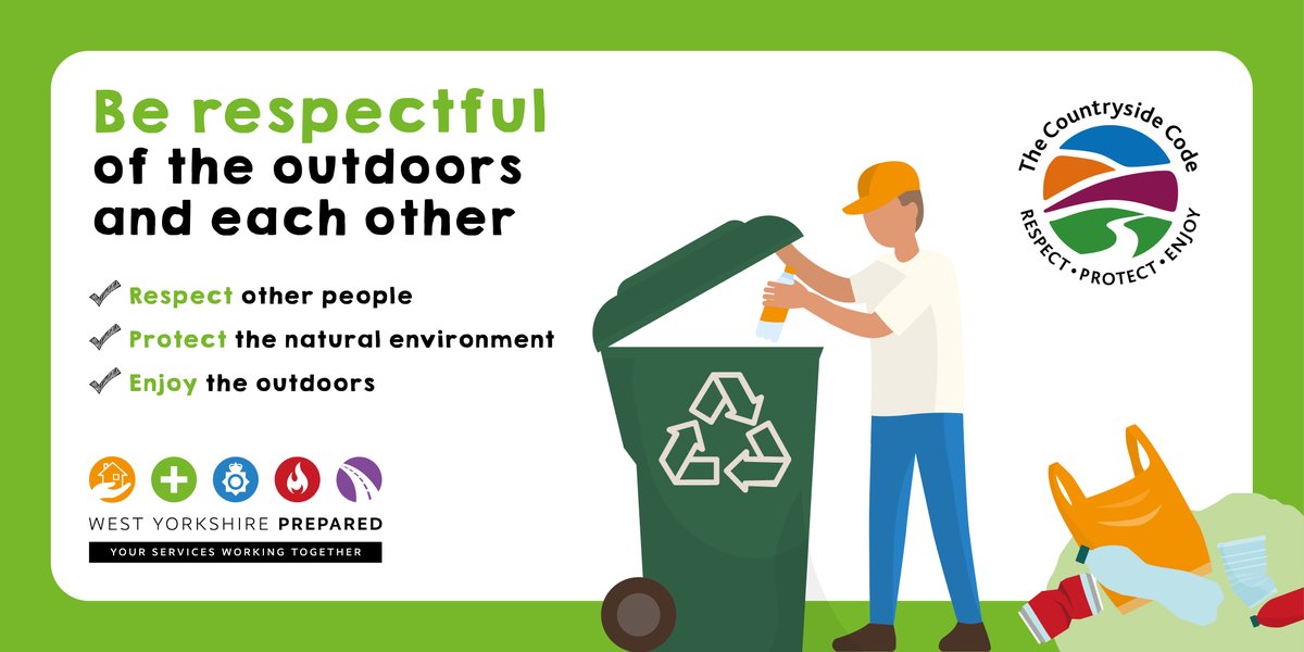 WYpartnership's tweet image. Now the weather is improving and we will be able to meet up to six people outdoors from the 29th March, it is important to respect other people, protect the natural environment and enjoy the outdoors. #thecountrysidecode