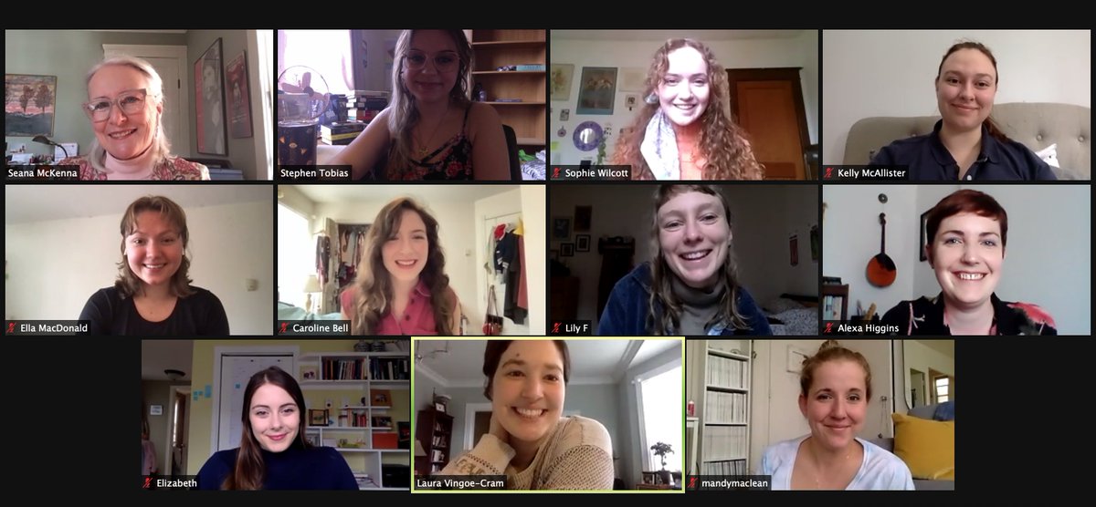 atlanticrep's tweet photo. Yesterday afternoon was the final Zoom lecture of Seana McKenna's ARC Academy online intensive, Shakespeare for the Actor: Be Not Afeared. It was such a pleasure to work with Seana and to watch all of the participants learn and grow from the experience. https://t.co/Xg877wohcQ