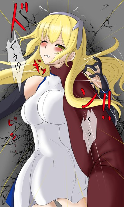 平日自由絞め枠
ダンジョンで出会いを求めるのは間違っているだろうか、よりアイズ・ヴァレンシュタイン

鎧を外されて首を掴まれ壁に叩きつけられる
指はしっかりと食い込んでおり決して離さない事と苦しめるという意思を持つ男によってこの後、延々と苦しめられるのだ ('・ω|壁 