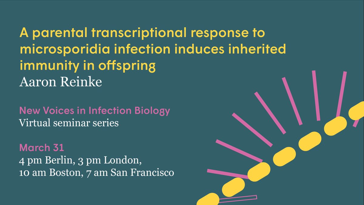 mpiib_berlin's tweet photo. 📣 New Voices in Infection Biology 
Next up in our #virtualseminarseries is Aaron Reinke @Reinke_Science from @UofT.
  
🗓️ Wednesday, March 31
🕓 4 pm Berlin time 

Registration and abstract: https://t.co/LIkSXCtRiN https://t.co/ivYmLj44VY