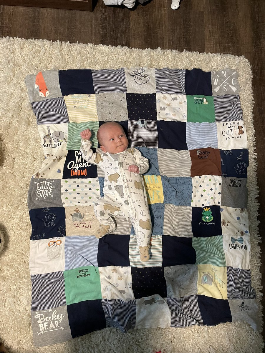 You know how I know I have the most amazing job?? It’s the kids. An absolutely kind and thoughtful student I had last semester made this for my little man!! I’m so lucky to work with some phenomenal students! Grant is a fan! 😍💙