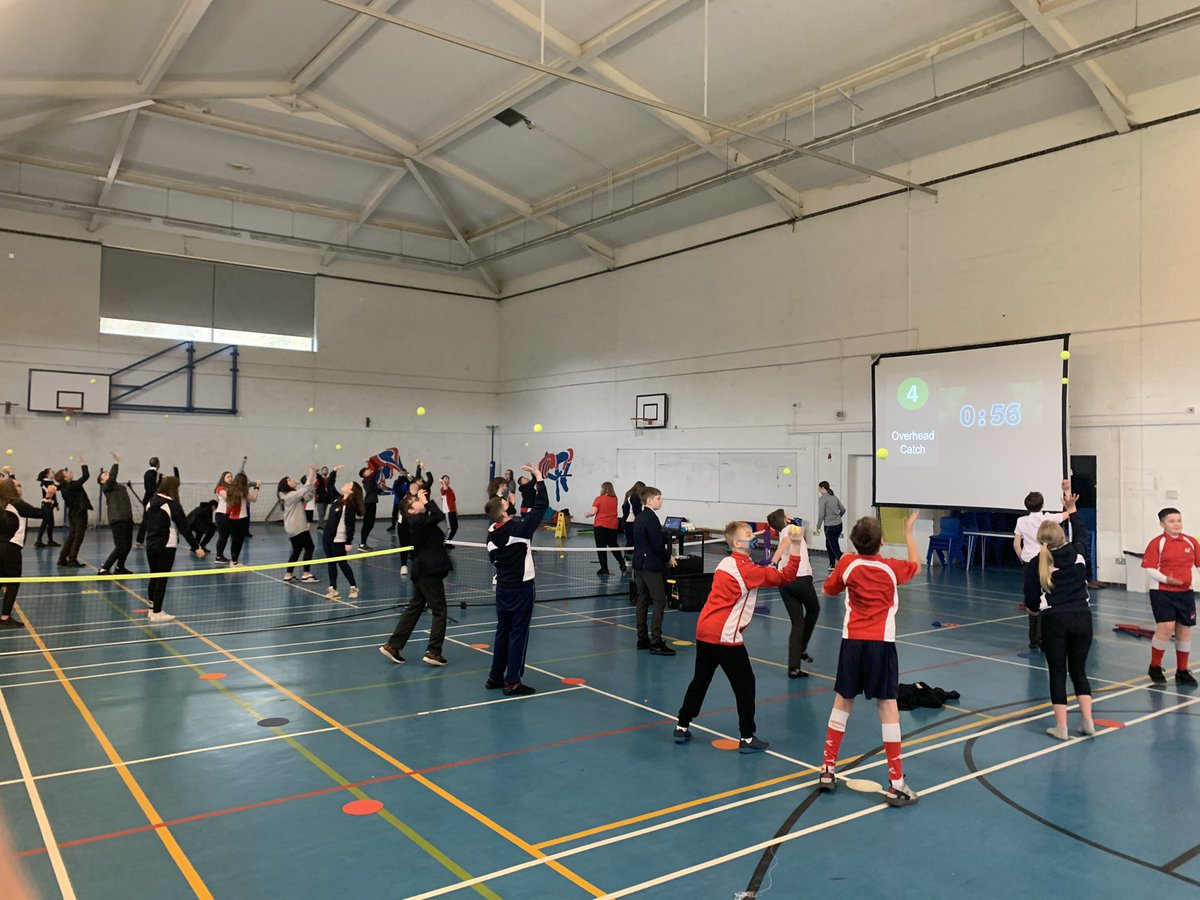 StjohnboysPE's tweet photo. Great having Yr 8 back in PE this morning. Great effort by the group in hand eye co-ordination games and agility challenges 

#Saints https://t.co/Dhjak8qY8e