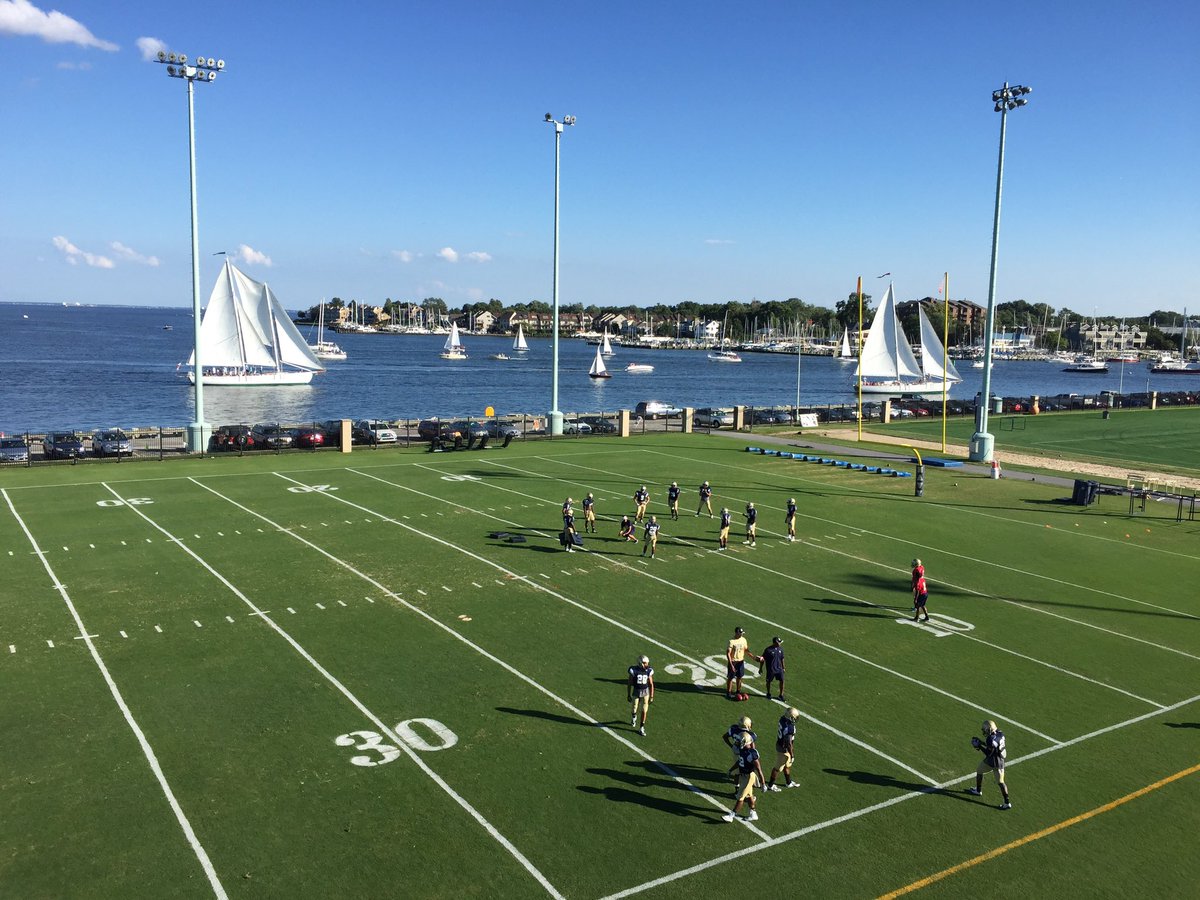 Spring Ball Day 1‼️ Close,Tough,Selfless,Disciplined ⚓️ #NavyFB #BuiltDifferent