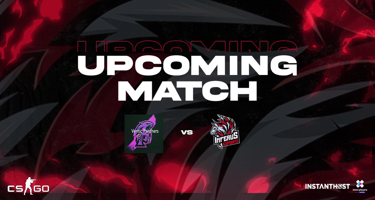 InferusOfficial's tweet photo. 🏆99 Damage League🏆

⚔️Inferus eSports Main Team vs. Ventic Panthers⚔️

⏰March 27, 2021 15:00⏰

🎮Counter Strike Global Offensive🎮

📺https://t.co/ysPVYGaaIr📺

#FlyHighInferus https://t.co/sgpPhRjGL5