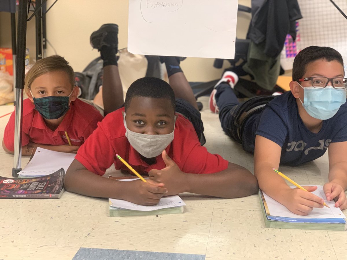 RenTradition's tweet photo. The Day the Chairs Quit! Ms. Butlers third grade class did not have chairs this morning. Students had to #write a letter to the chairs persuading them to come back. What a fun way to engage the kids!
#bulldogstrong #CSUSAproud @CSUSAhq @galatop1  @CSUSAJonHage https://t.co/E8qg9HOynw