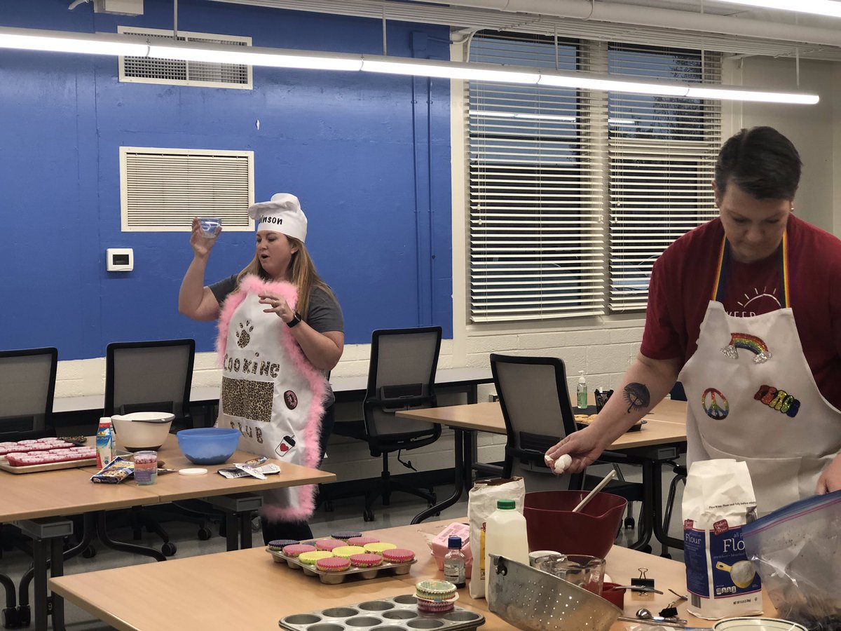 Our Cougars of the Month are busy this morning making muffins with Mrs. Whedon and Mrs. Robinson.  We love seeing our kiddos and their parents having a fun time in the kitchen.  KEEP SHINING!!!  #crescentstrong