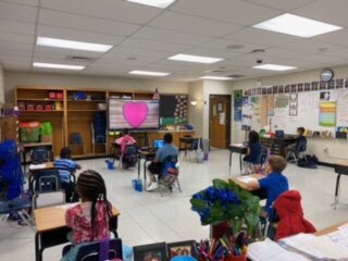 Mrs. Valentine’s class learning about managing emotions.  #selday <a href="/PDESRams/">Porterdale Rams</a> ! #ncssbethebest #pbis #gapbis #pbisrewards #rethinked <a href="/EagerEducator/">EagerEducator</a> <a href="/AmieCumming1/">Amie Cumming</a>