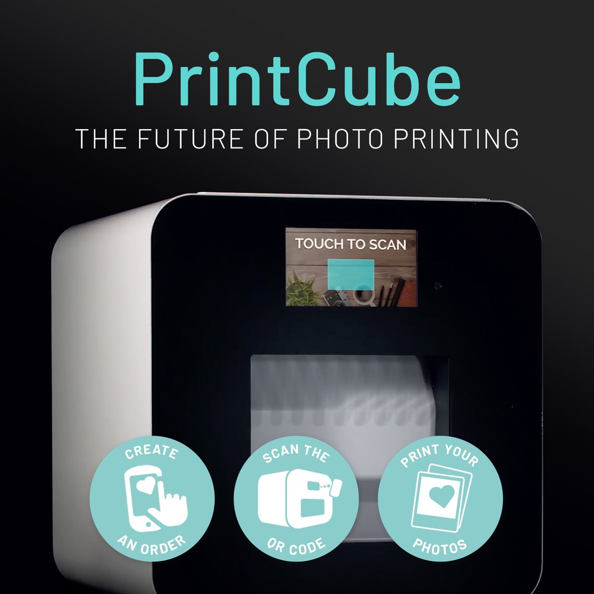 🤳🏽 So what is the PrintCube? It’s the smart, convenient #photo #printer of the future. Here’s how it works:

✔️ Just select #photos from your #smartphone, choose a location, and pick up your #prints from the nearest PrintCube using a #QRcode on your #phone!

#print #printphoto