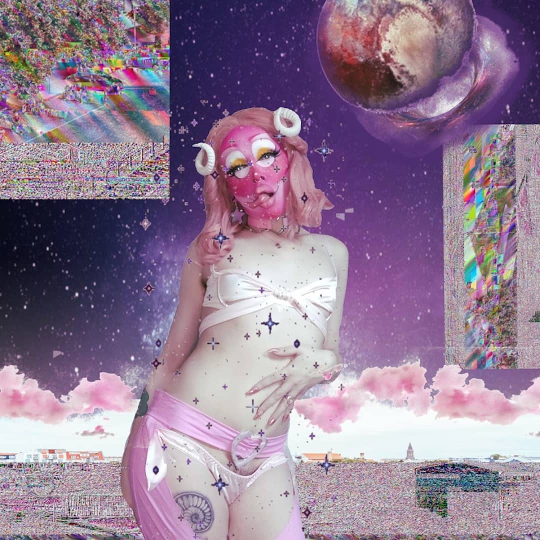 PINK STINK INTERGALACTIC EDITION
#DragArtist #Nonbinary #Trans