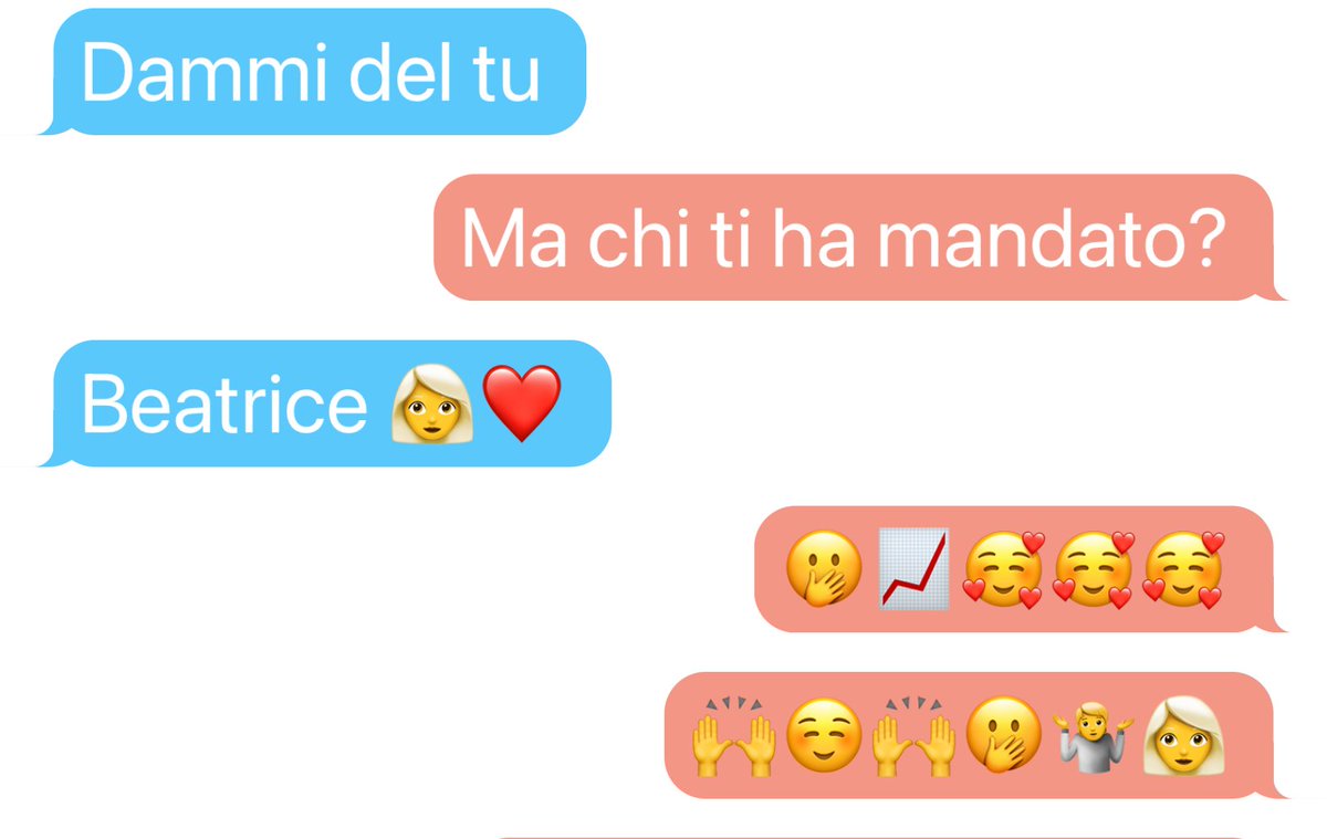 2bsCo's tweet photo. La chat immaginaria tra Virgilio e Dante nel XXI secolo potrebbe iniziare così: parole semplici, dirette e tante emoji
Sveva P.
@MuseLOMBARDIA @RaiGulp #noisiamolescuole #DanteSocial #textingstory #chat https://t.co/uuxU0ctHAI