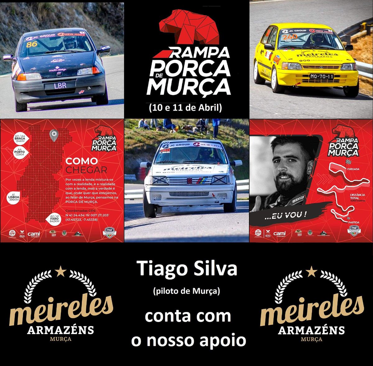 MeirelesMurca's tweet photo. RAMPA PORCA DE MURÇA
A Rampa Porca de Murça, uma das mais emblemáticas do país, conhecida pelas famosas "Curvas de Murça", será pela segunda vez consecutiva a prova inaugural do Campeonato Nacional de Montanha JCGroup.
#Portugal #Rampa #Porca #Murça #FPAK #JCGroup #GoodLuck https://t.co/YwOIGQdO8y
