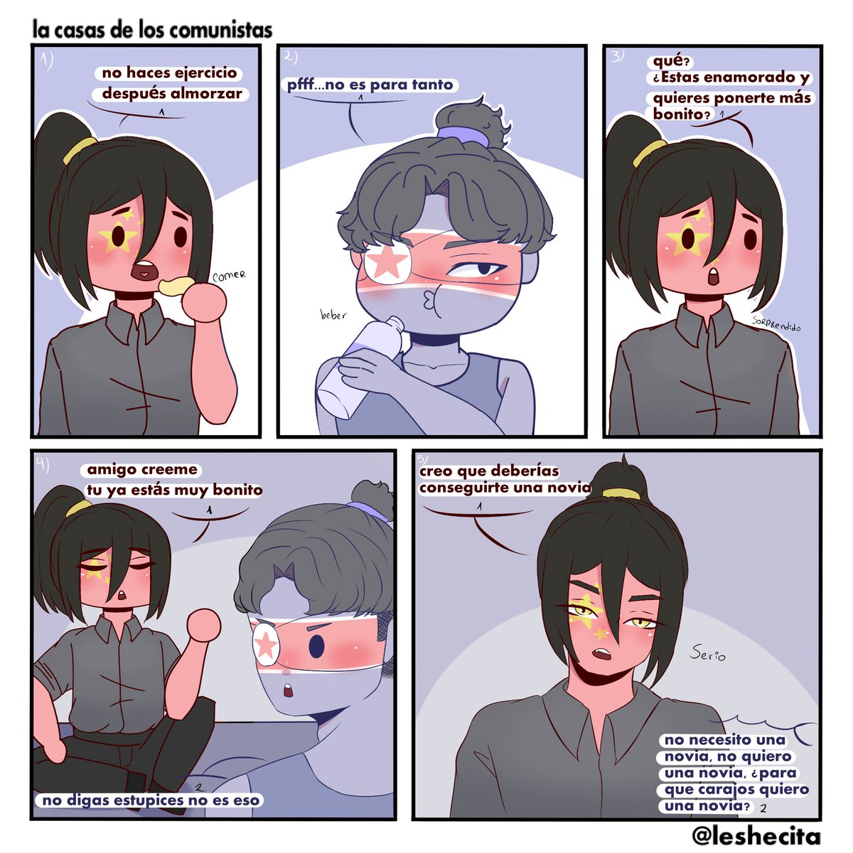leshecita's tweet photo. holaaaa gente xd 
lo se lo se hace mucho que no subo nada estoy en clases y trabajo al mismo tiempo me disculpo
he cambiado un poco el estilo de dibujo y de comic les guste? uwu
GARDENIA
cap 4 parte 1/???
#CountryHumans #countryhumansyaoi #countryhumansdraw https://t.co/7veIMmFc25