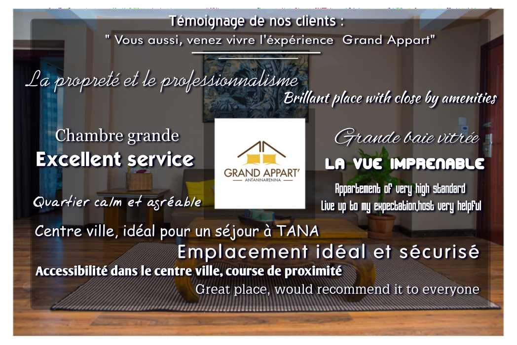 Grand Appart' Antaninarenina (@grand_appart) on Twitter photo 