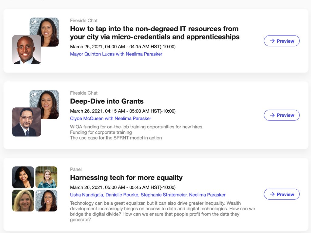 econ_digital's tweet photo. Agenda for today! Yesterday, we heard fascinating conversations &amp; insights in the #FutureofWork Summit. Come engage TODAY from 10AM-5PM EST. Link to register: https://t.co/Os5nk5Of4V

#knowledgepartnerships #COVID19 #cybersecurity #digitaltech #innovate #diversity #acceleration https://t.co/PTOGBmDa0O
