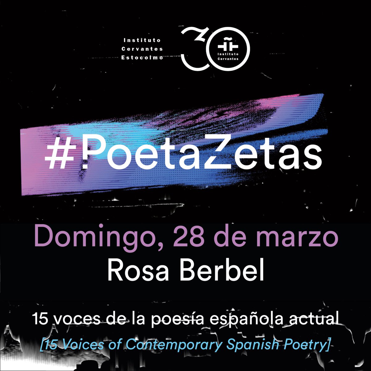 No te pierdas este domingo a <a href="/Rosaberbel_/">Rosa Berbel</a> en nuestro proyecto poético #PoetaZetas, 15 voces de la #poesíaespañola actual.

Su primer libro, Las niñas siempre dicen la verdad (<a href="/Hiperioneditor1/">Hiperioneditorial</a>, 2018), ganó el Premio Ojo Crítico de Poesía de <a href="/rne/">Radio Nacional</a>.

👉🏼 bit.ly/3sm7pvw