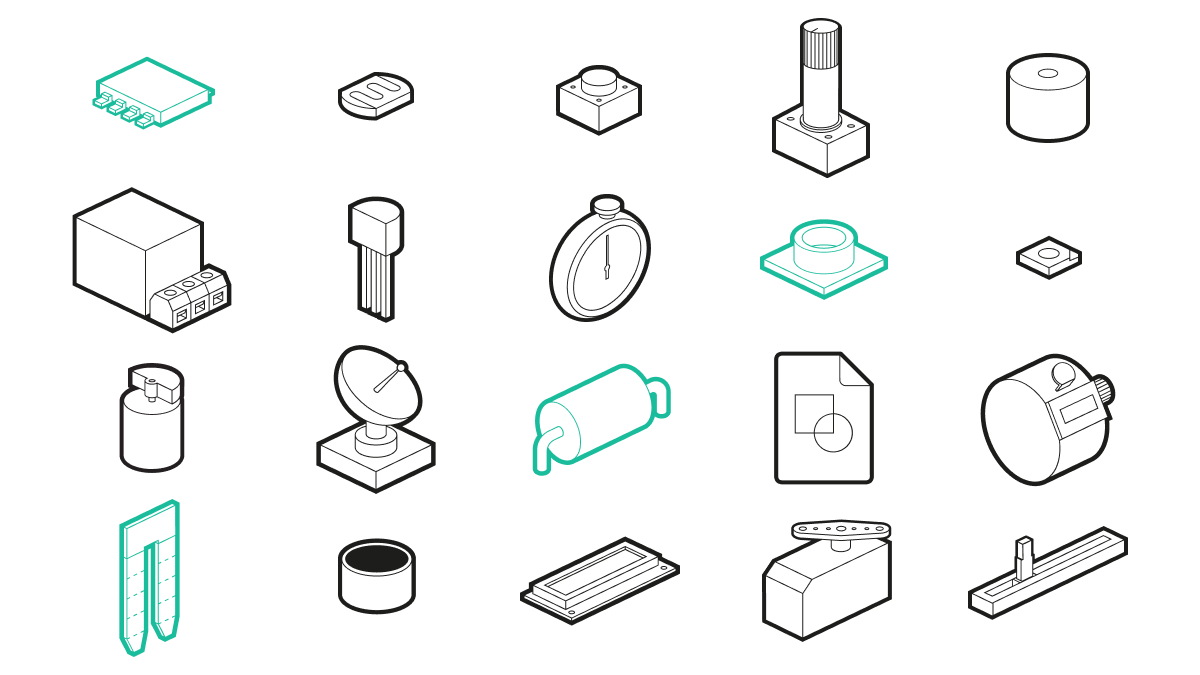 We added new components! What might you build with a moisture sensor, a tilt switch, an air pressure sensor, or even an accelerometer? We are excited to see your projects!