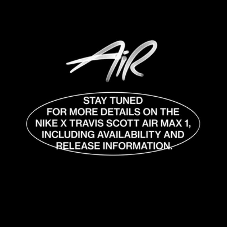 ModernNotoriety's tweet photo. Travis Scott x Nike Air Max 1 teaser on SNKRS 🌵👀 https://t.co/8nuKMCcXMe