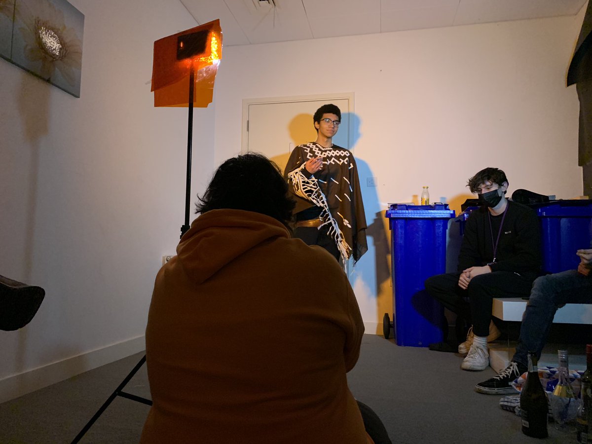 ProdByEclipse's tweet photo. we had a successful day of shooting on the last day of term  🥳🥳 https://t.co/O1kTknIL2V