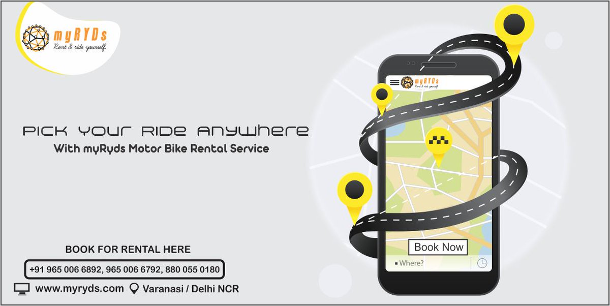 MyRyds's tweet photo. When in doubt, ride it out. Rent a bike and ride in style with Myryds.

#MyRyds #Varanasi #Bike #Bikers #BikeRental #Travel #Travelling #SoloTraveller #Tour #Tourist #IncredibleIndia #GhatsInVaranasi #India 
#TemplesInVaranasi #HotelsInVaranasi #GroupTravel #Explore #BNIVaranasi https://t.co/R3sGykWvdP