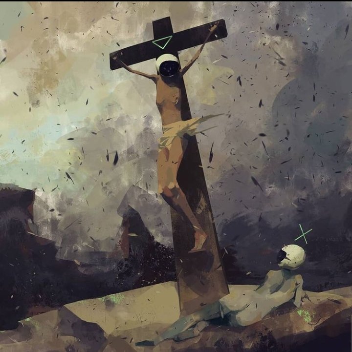 Techno-Christ and NiftyMagdalene

A good old One I painted few yrs ago.

#nft #nfts #cryptoart #cryptoartist #nftcollector #nftart #NFTCommunity